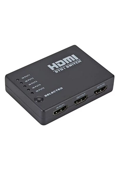 XTRIKE ME 5 Port Hdmı Switch Kumandalı 3D Uyumlu Zr274