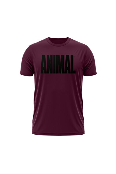 GymBeam Tricou Animal Maroon - Universal Nutrition