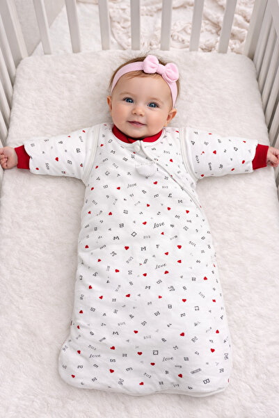 Babyhola Baby Swaddle with Removable Sleeves 2.5 Tog Filled Sleeping Bag Swad...