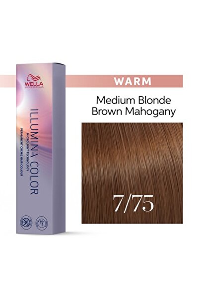 Wella Professionals Illumina Color 7/75 - blond roșcat mediu, 60ml