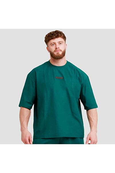 GymBeam Tricou Unstoppable Oversized Verde