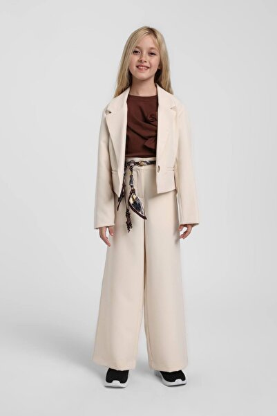 HAUSEkids 5-14 Years Old Modern City Girl's 3-Piece Set-Latte