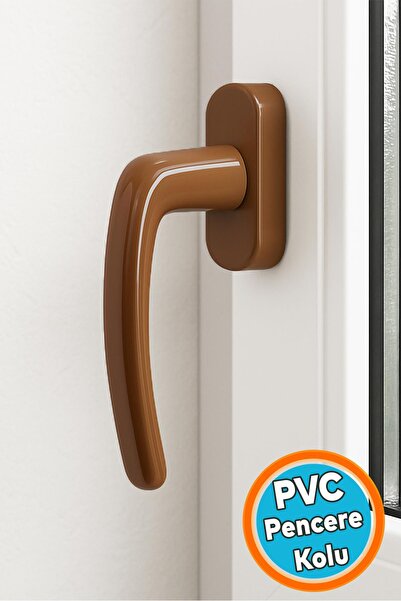 NZB PVC Pencere Kolu Pimapen Uyumlu Sağ-Sol Açılır Yedek Balkon Vidalı Plasti...