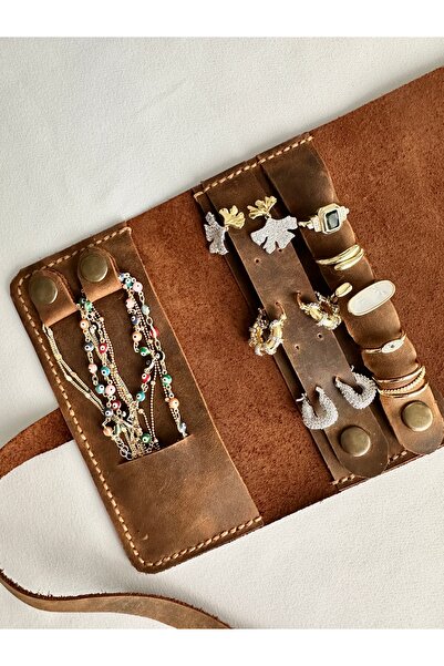 ringbox Crazy Leather Jewelry Bag (100% Leather)