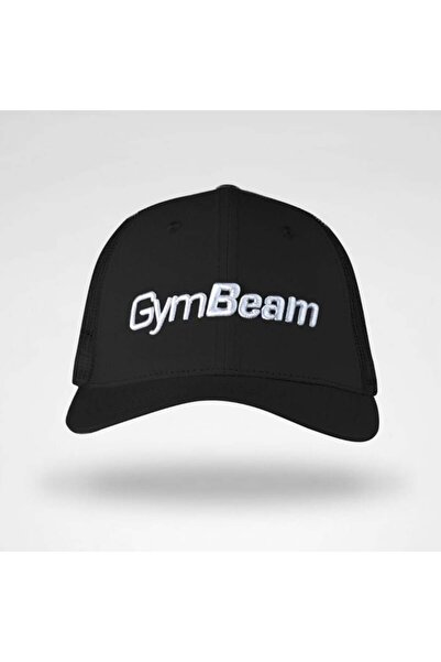 GymBeam Șapcă cu panou de plasă neagră