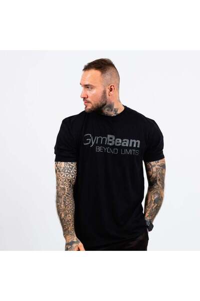 GymBeam Tricou bărbătesc Beyond Limits negru