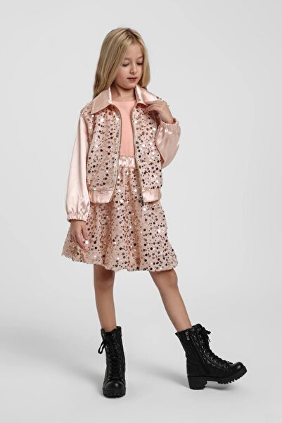 HAUSEkids Σετ 3 τεμαχίων για κορίτσια Bella Liza 5-9 ετών - Πούδρα