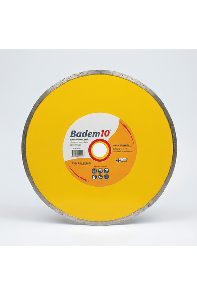 NZB Elmas Kesici Disk 230 mm Kuru ve Sulu Kesim 22.23 mm Mermer 1Seramik Tuğl...