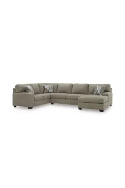 Midas Furniture NEWELLEN SECTIONAL SOFA 4 PCS GREIGE