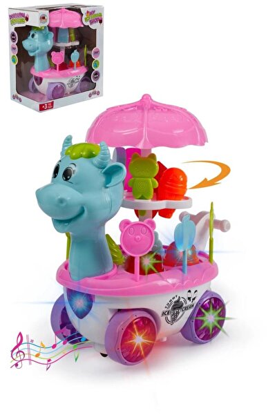 Tıfıl Toys Sesli Işıklı Benim Dondurma Arabam Evcilik Oyuncağı Mavi