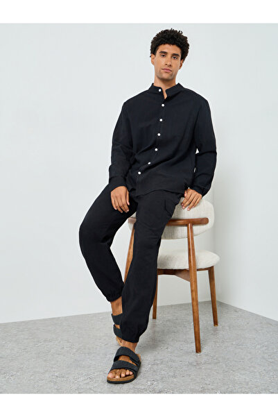 Take Two By Styli Men Solid Pocket Detail Shirt and Pants Co-Ords
