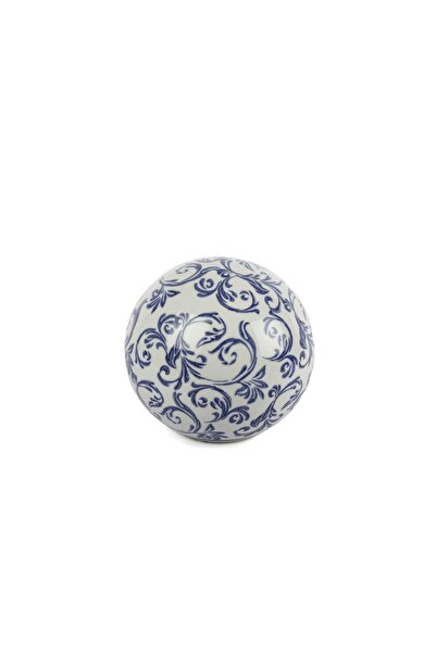 Mikasa Moor Blue Blanc Dek Top Obje 20x20cm