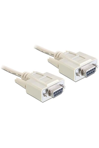 DELOCK Cablu modem serial nul cu 9 pini mamă/mamă, 5 m