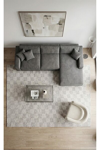 Halispecial Epica Sisal Kilim-Krem/Bej-Dekoratif-Salon,Oturma Odası,Koridor-H...