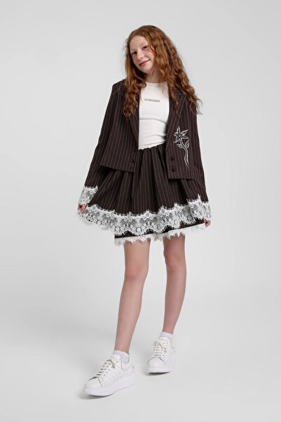 HAUSEkids Σετ 3 τεμαχίων για κορίτσια 10-14 ετών Nişantaşı Iconique - Καφέ