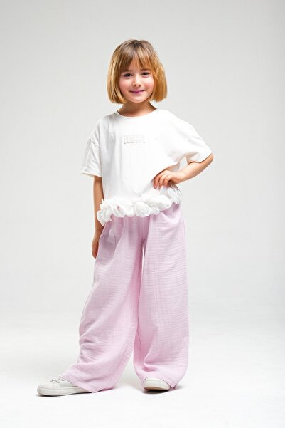 HAUSEkids 4-8 Years Old Asuman Two Girls' Set-Candy Pink