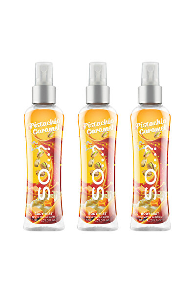 So Fragrance So…? Pistachio Caramel Vücut Spreyi 3'lü Set