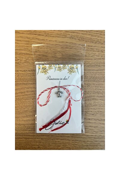 Flippy Traditional Martisor, Jolie, Turtle Model, Silver