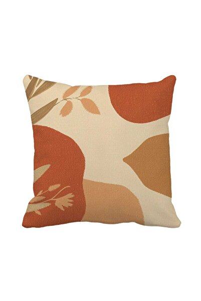 Queen Jera Husă decorativă pentru pernă, cu imprimeu pe două fețe, bej - mode...