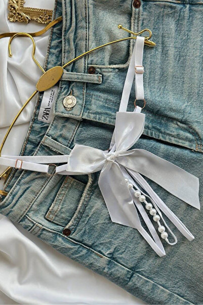 Bikini Mayokini Dünyası Chebby Fantasy Pearl Panties - White