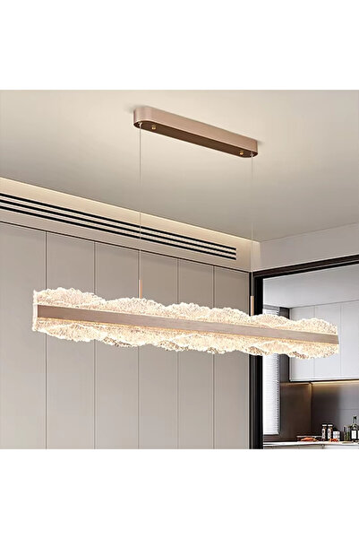 ALC-Shop Lustra LED suspendata cu telecomanda NIVALIS 56W, Lungime 120cm, lum...