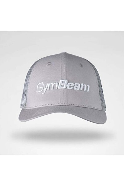 GymBeam Șapcă cu panou de plasă gri