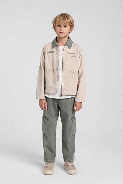 HAUSEkids طقم أوليفر إيليت للأولاد من 5 إلى 14 سنة - 3 قطع - أخضر