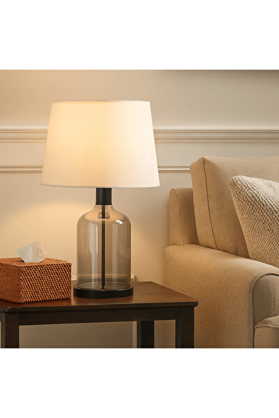 Crestview Collection GLASS TABLE LAMP