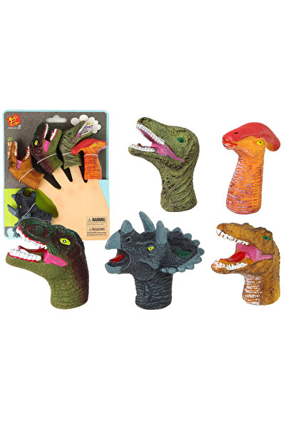 Three top online Finger Puppets Dinosaurs Colorful 5 Pieces