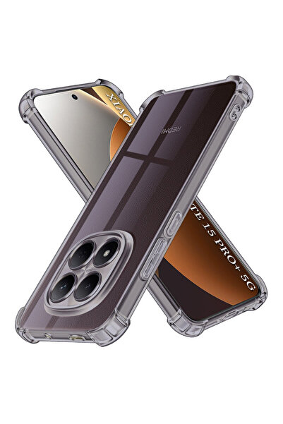 Techsuit Xiaomi Redmi Note 15 Pro+ 5G Shockproof Clear Silicone Case