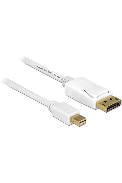 DELOCK Cablu mini Displayport mascul > Displayport mascul 5m, alb