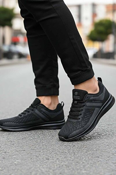 lumberjack Pantofi sport negri pentru bărbați - Adidași cu partea superioară ...