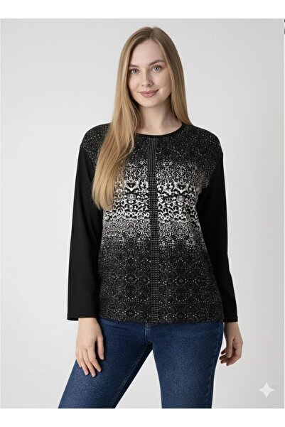 Orly More Viscose Fabric Mini Slit Long Sleeve Printed Mother's Combed Cotton...