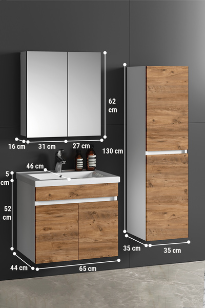 ÖZCEDEN 65+35 ÇİĞDEM KASA BEYAZ KAPAK ATLANTİK ÇAM
