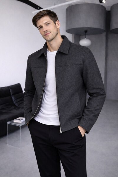 BASEL.CO Old Money Thick Fabric Non-Pilling Basic Cashmere Jacket