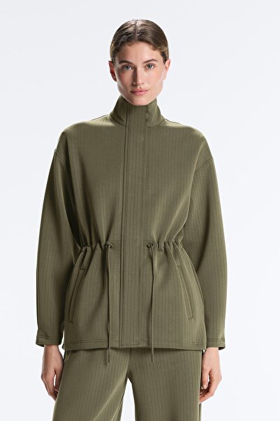 Oysho Long Utility jacket with soft-touch modal