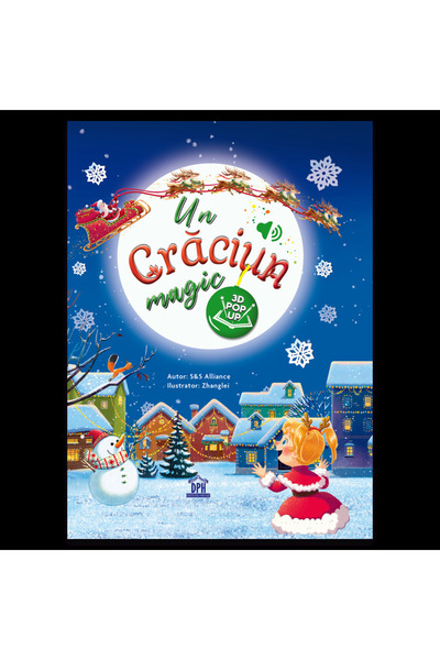 Editura DPH Un Craciun Magic - Carte muzicala + Ilustratii pop-up