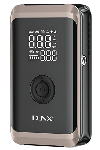 Denx منفاخ متعدد الوظائف DX3334 - جهاز تشغيل السيارة، ضوء طوارئ، 150 رطل لكل ...