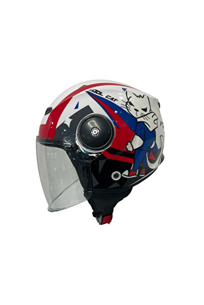 Sway Çocuk Kaskı Yarım Cool Cat