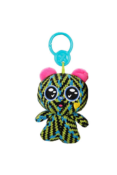 Sunman سلسلة مفاتيح من القطيفة من Threadz Charmz 00937 باللون الأخضر والأزرق