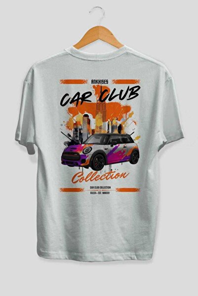 Ankhises Μπλουζάκι Araba Club Series 10 με στάμπα στο πίσω μέρος, λευκό, over...