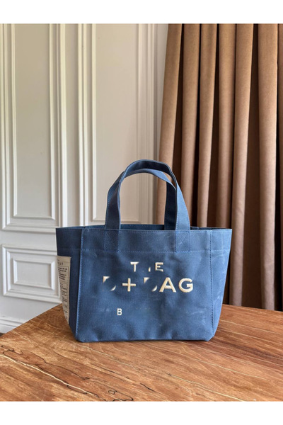 MyleeButik Κερωμένος καμβάς με λουράκια και Τσάντα ώμου χρώματα