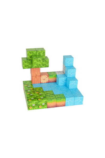 Mega Oyuncak Magnivity Magnetic Blocks 47 Pieces Forest Themed