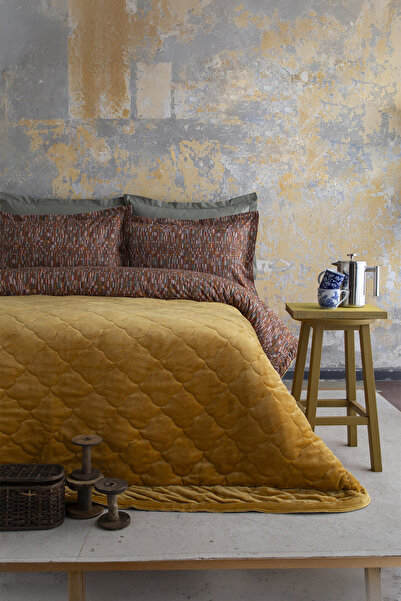 Apricitas HOME طقم ليروس تيراكوتا فردي مصنوع من القطن بنسبة 100% لجميع المواسم