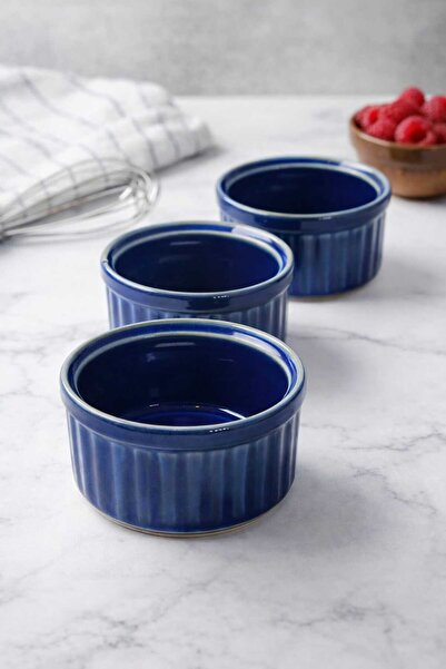 PORLINE PORSELEN SUFLE KABI 3'LÜ SET