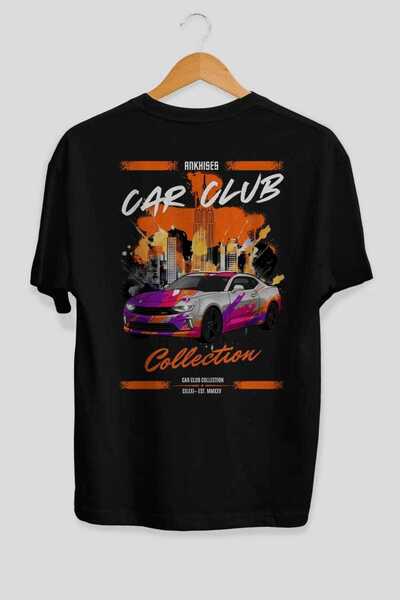 Ankhises Tricou supradimensionat cu imprimeu pe spate din seria Car Club 20, ...