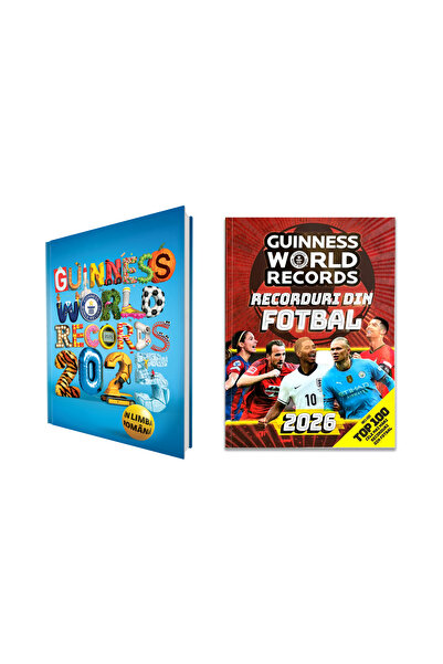 Editura DPH Pachet Guinness World Records 2025 + Recorduri din Fotbal 2026