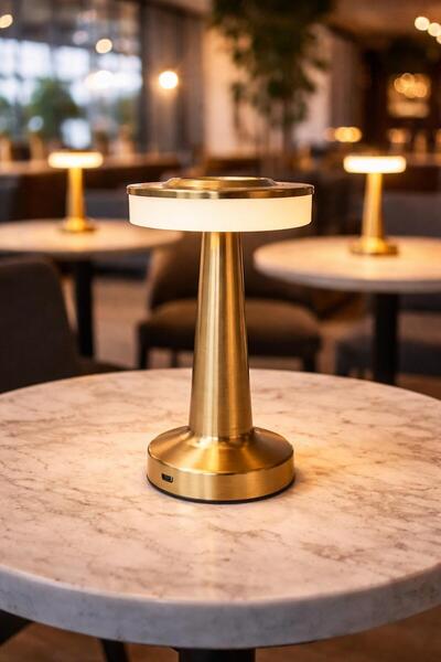 KRL LİGHTİNG Şarzlı Dokunmatik Modern Masa Lambası