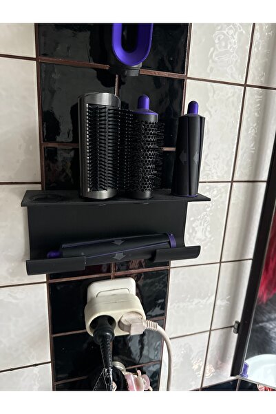 3D snaxx Dyson Airwrap Uyumlu Duvar Tipi Stand – Saç Şekillendirici ve Başlık...