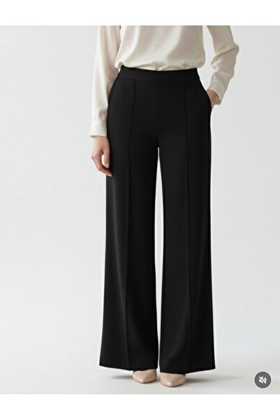 FASİON Imported Modal Fabric Striped Trousers